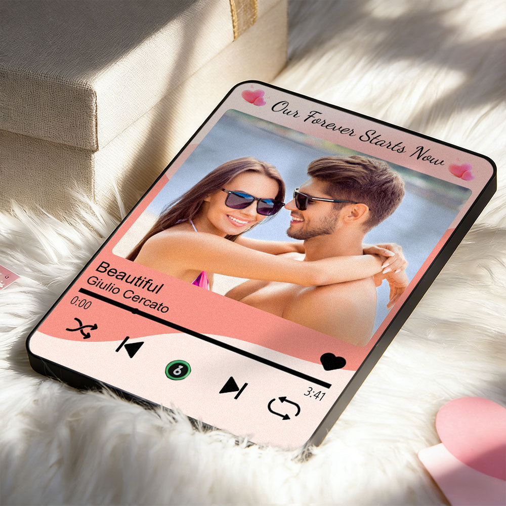 Personalized Valentine's Day Special Design Music Plaque