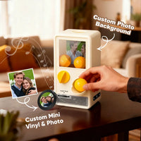 Personalized Musical Gachapon Surprise Box – Vintage Mini Jukebox