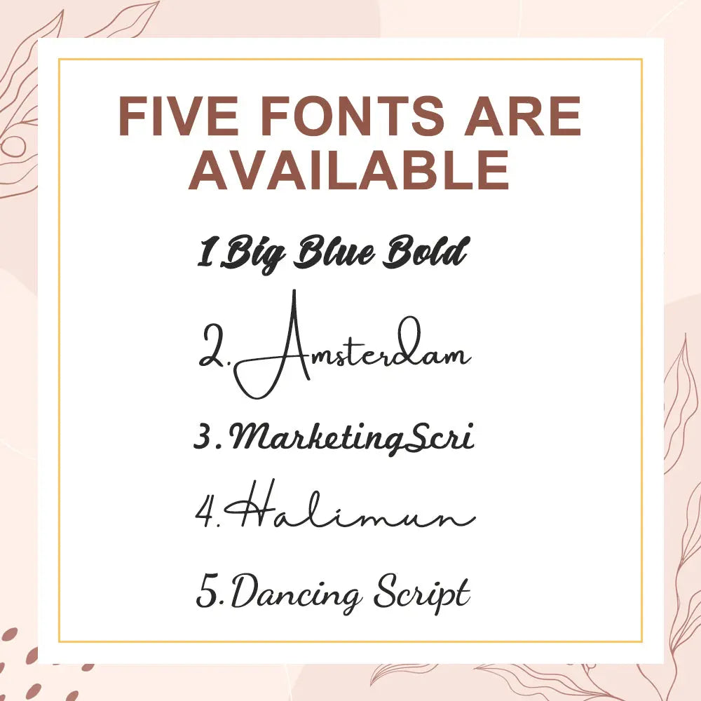 Personalized Name and Birth Flower Themed Card Holder Wallet – Elegant and Meaningful Gift