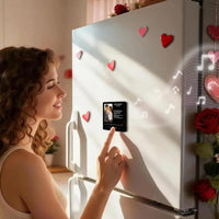 FridgeBeats Çerçeveli Müzikli Magnet – Kişiye Özel Şarkı ve Sözlerle Buzdolabı Hediye Magneti