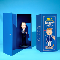 Nurse Blue Clothes Custom Bobblehead With Engraved Text