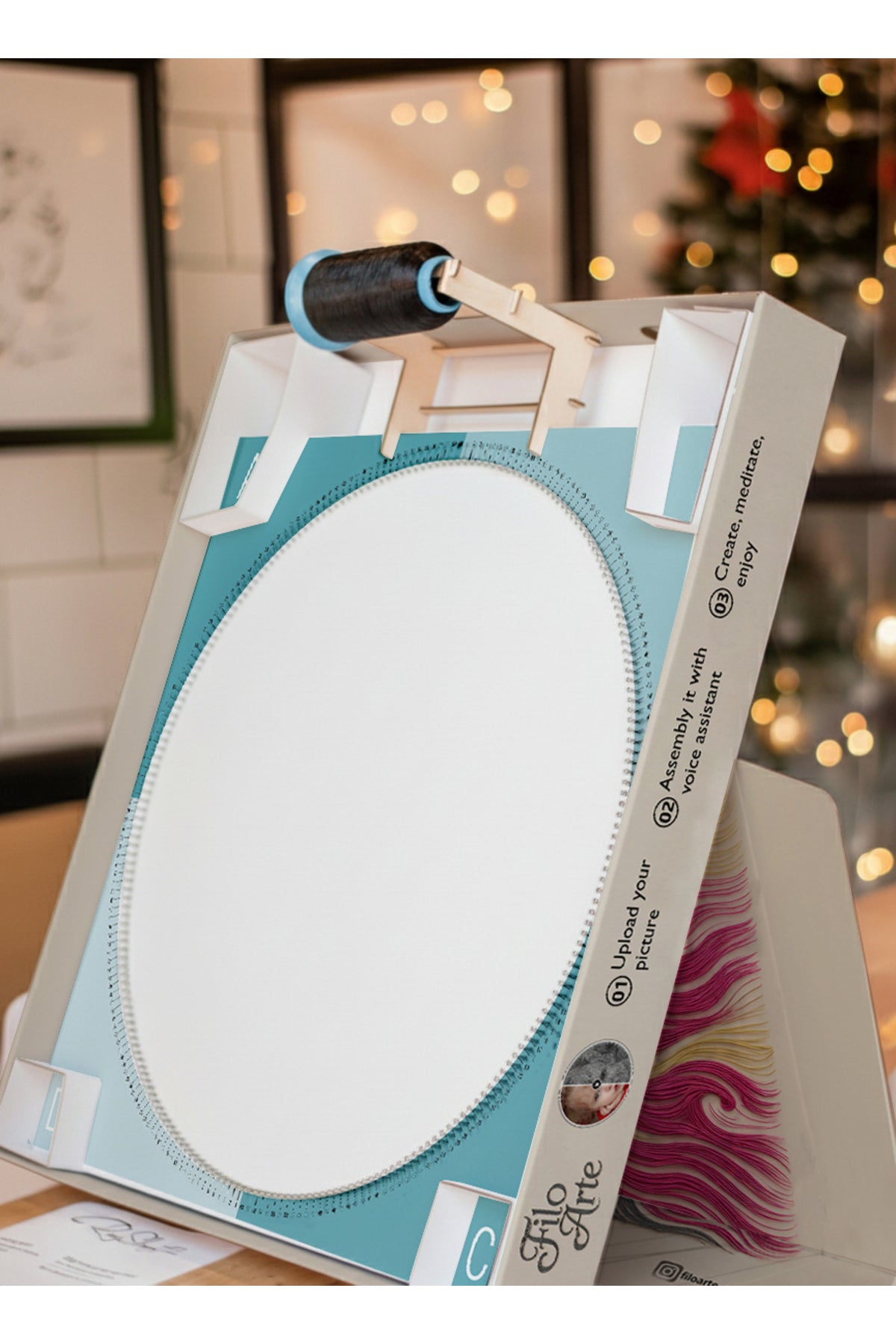 Kişiye Özel String Art Tablo Kiti - 50x50 cm