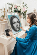 Kişiye Özel String Art Tablo Kiti - 50x50 cm Kare