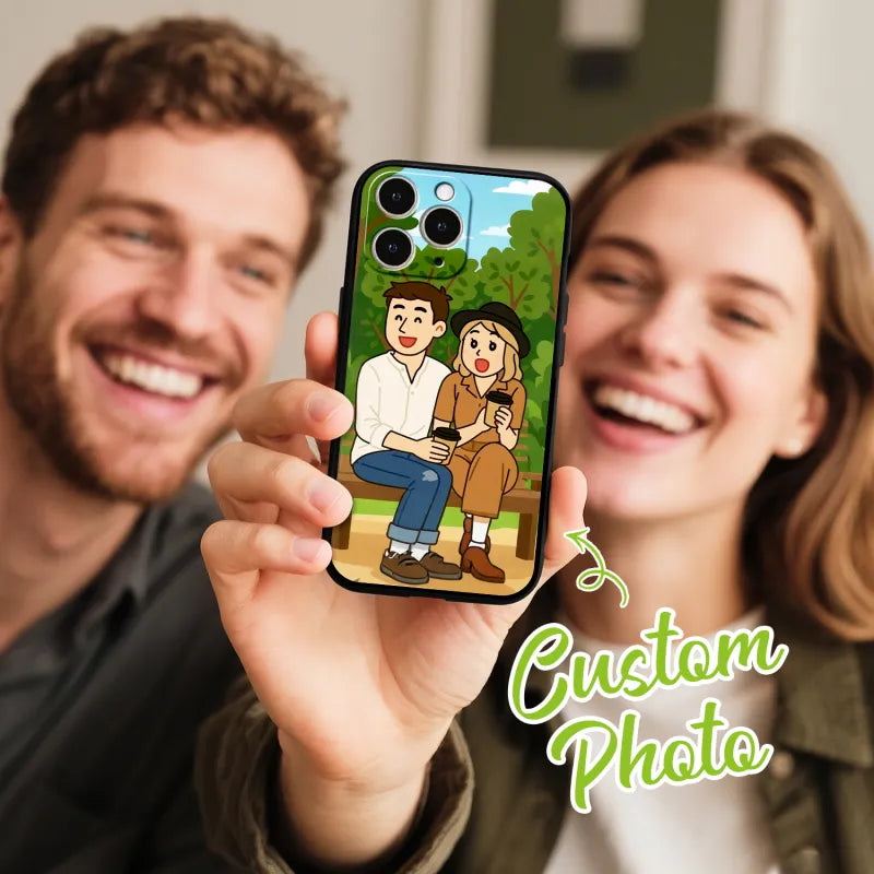 Personalized Anime Design iPhone Case – Turn Your Photo Into Anime! 