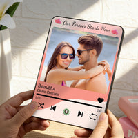 Personalized Valentine's Day Special Design Music Plaque