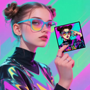 Kişiye Özel Anime Tarzı Müzikli Magnet – Aşkınızı Müziğe Dönüştürün!