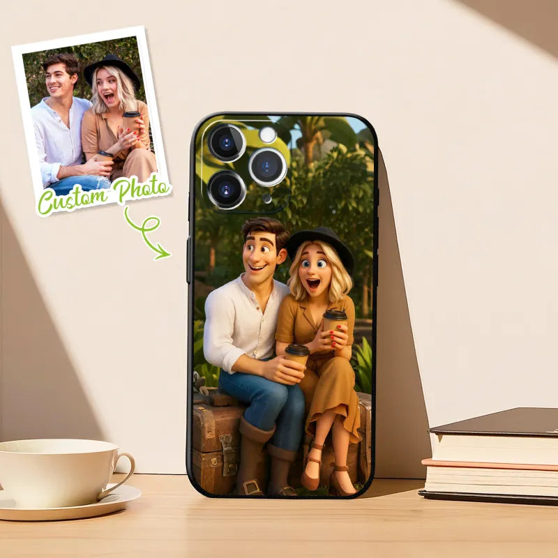 Personalized Anime Design iPhone Case – Turn Your Photo Into Anime! 