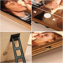 Personalized Music Playing Photo Frame | Plays Music Without a Phone Connection | Wooden Design Gift
