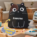 Personalized Embroidered Name Plush Animal Kids Backpack