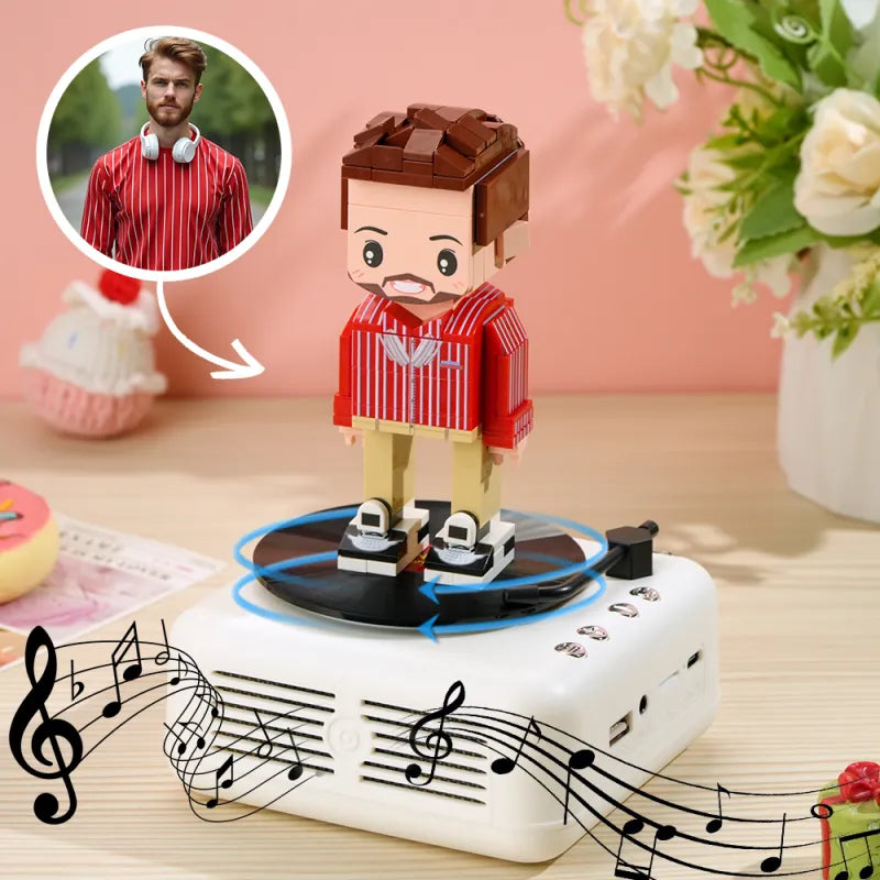 Musical Brick Figure – Bluetooth Speaker Base Figure