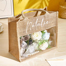 Custom Monogram Tote Bag – Bridesmaid Proposal & Wedding Day Gift