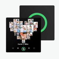 FridgeBeats Kalpli Çoklu Resim Tasarımı - Kişiye Özel Müzikli Magnet