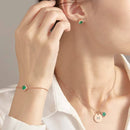 Personalized Jewelry Set – Necklace, Earrings and Bracelet