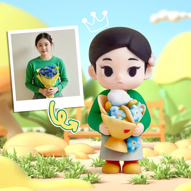 3D Mini Figür – Fotoğrafınızdan Tasarlanan Kişiye Özel Sürpriz Figür