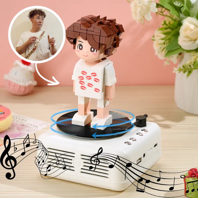 Musical Brick Figure – Bluetooth Speaker Base Figure