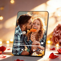 Personalized LoveYou Design Music Plaque