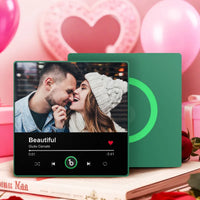 FridgeBeats Framed Musical Magnet – Personalized Refrigerator Gift Magnet with Photo