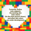 Duddu Brick Figure | Romantic LEGO-Style Mini Character | Valentine's Day & Keepsake Gift