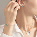 Personalized Jewelry Set – Necklace, Earrings and Bracelet