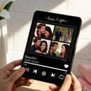 Personalized Music Plaque with 4 Photos