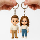 Personalized 3D Mini Figure Keychain | Mini Figure Created from Your Photo