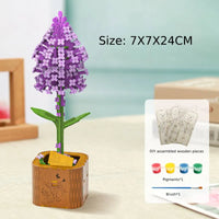 3D Wooden Flower Puzzle – Handmade Mother's Day Gift!