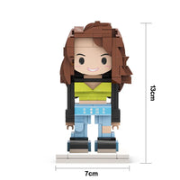 Custom Single Brick Figure – Full-Body Mini Character