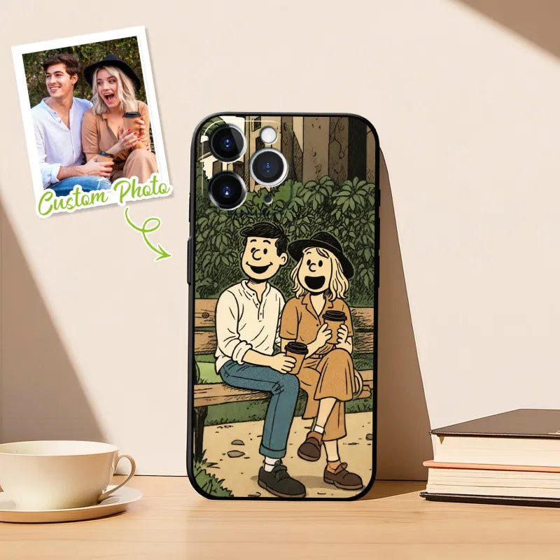 Personalized Anime Design iPhone Case – Turn Your Photo Into Anime! 