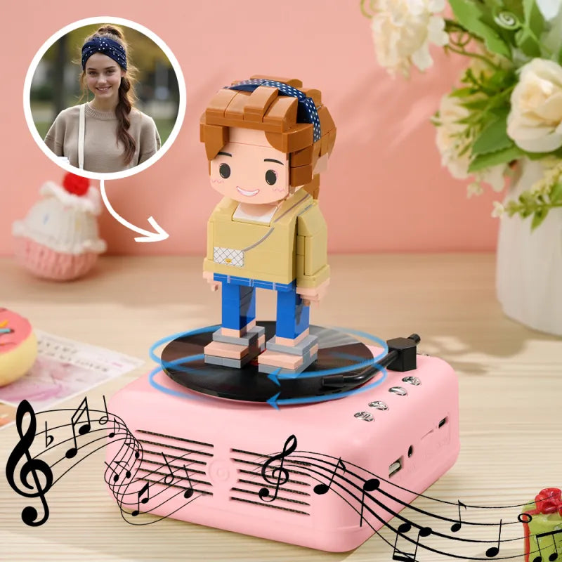 Musical Brick Figure – Bluetooth Speaker Base Figure