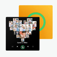 FridgeBeats Kalpli Çoklu Resim Tasarımı - Kişiye Özel Müzikli Magnet