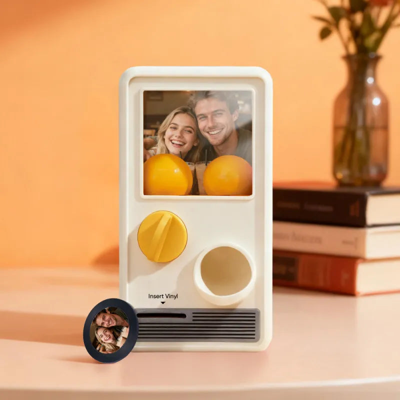 Personalized Musical Gachapon Surprise Box – Vintage Mini Jukebox