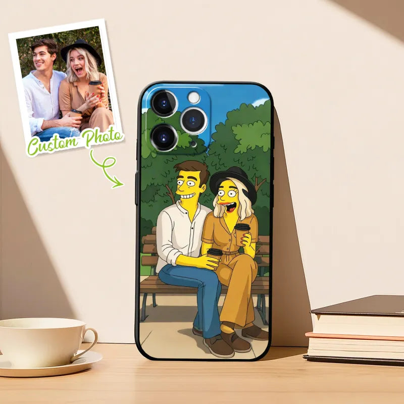 Personalized Anime Design iPhone Case – Turn Your Photo Into Anime! 