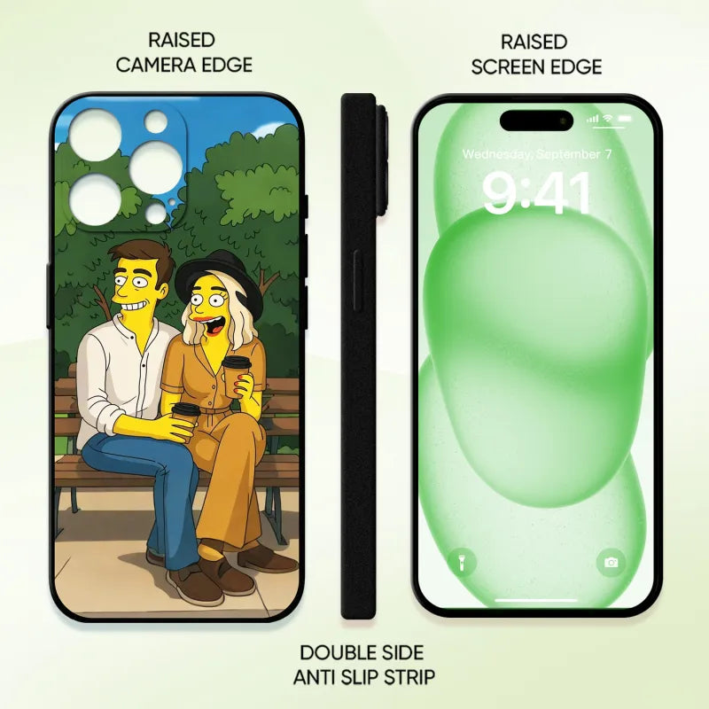 Personalized Anime Design iPhone Case – Turn Your Photo Into Anime! 