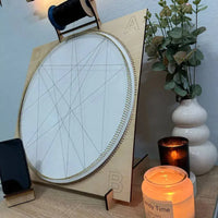 Kişiye Özel Fotoğraf İplik Sanatı Seti – DIY Portre Duvar Sanatı | Eşsiz El Yapımı Hediye