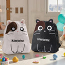 Personalized Embroidered Name Plush Animal Kids Backpack