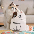 Personalized Embroidered Name Plush Animal Kids Backpack