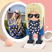 Custom Single Brick Figure – Full-Body Mini Character