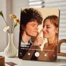 Personalized Music Playing Photo Frame | Plays Music Without a Phone Connection | Wooden Design Gift