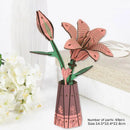 Lily 3D Wooden Puzzle – Handmade Everlasting Flower Gift