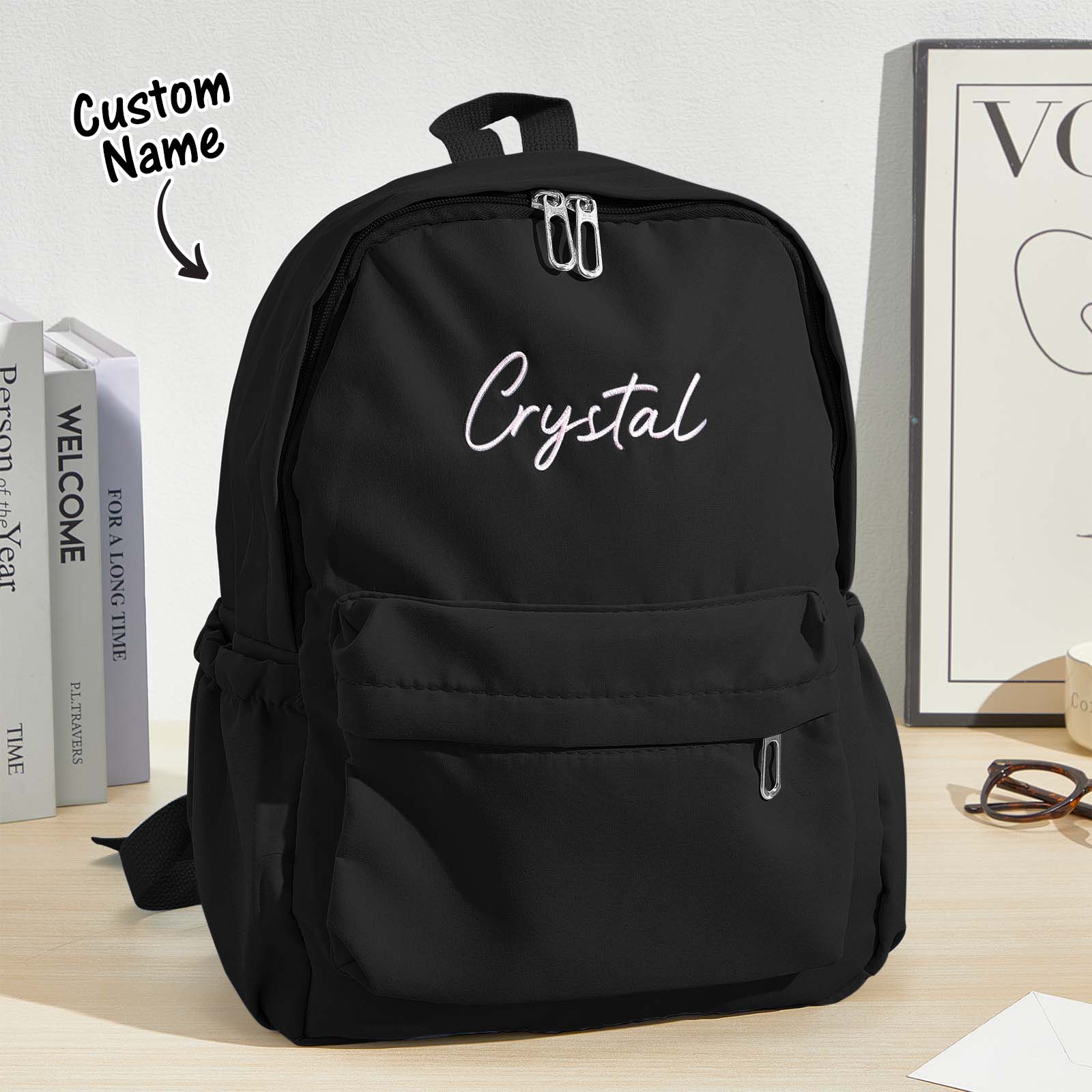 Personalized Name-Embroidered Kids' Backpack – Back-to-School & Everyday Gift