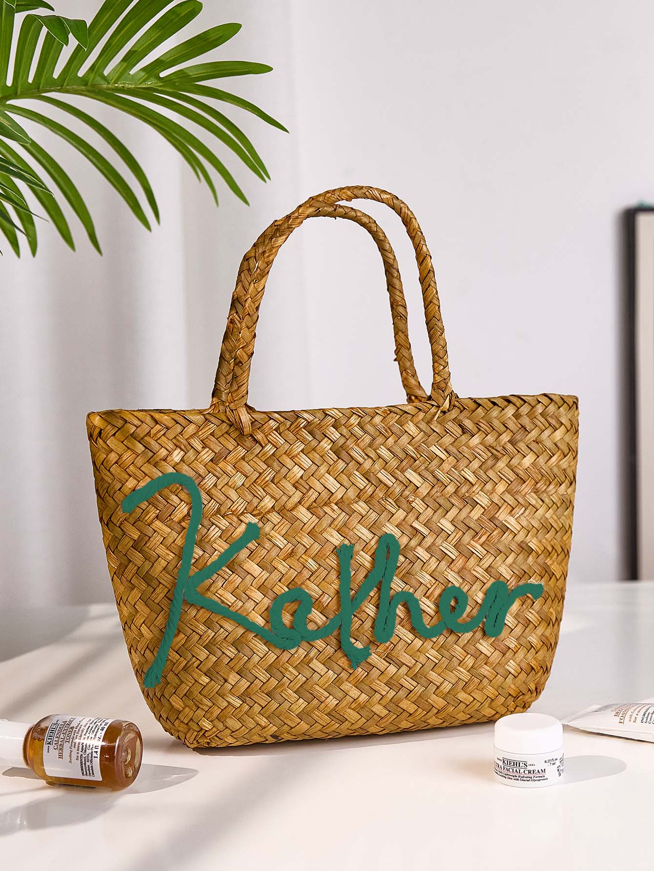 Personalized Handmade Boho Bucket Bag – Custom Name Beach & Travel Gift