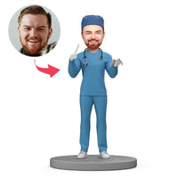 Plastic Surgery Custom Kişiye Özel Plastik Cerrahi Bobblehead Figür – Skalpel Temalı Mizahi Tasarım | Özel HediyeBobbleheads With Scalpel