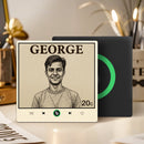 FridgeBeats Unframed - Nostalgia Postage Stamp Portrait Music Magnet