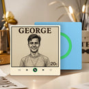 FridgeBeats Unframed - Nostalgia Postage Stamp Portrait Music Magnet