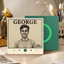 FridgeBeats Unframed - Nostalgia Postage Stamp Portrait Music Magnet