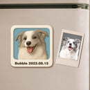 Custom 3D Printed Fridge Magnet from Photo – Personalized Cartoon Character Magnet
