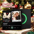 Fridgebeats Çerçeveli 4.0 Kişiye Özel Fotoğraf Magneti: Tüm Aşkınla Benimsin!