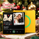 Fridgebeats Çerçeveli 4.0 Kişiye Özel Fotoğraf Magneti: Tüm Aşkınla Benimsin!