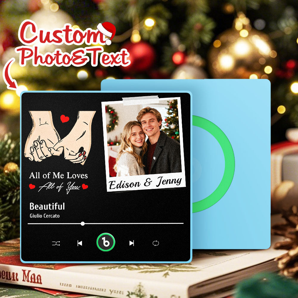 Fridgebeats Çerçeveli 4.0 Kişiye Özel Fotoğraf Magneti: Tüm Aşkınla Benimsin!