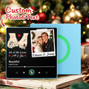 Fridgebeats Çerçeveli 4.0 Kişiye Özel Fotoğraf Magneti: Tüm Aşkınla Benimsin!